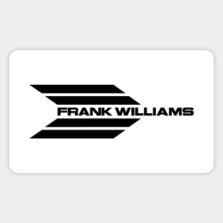 Frank Williams Racing 1969-70 team logo (no address) - black Magnet